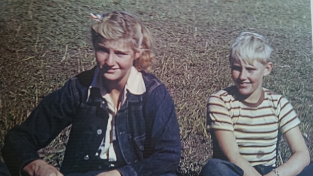 JJ and his sister Cinny-wee
