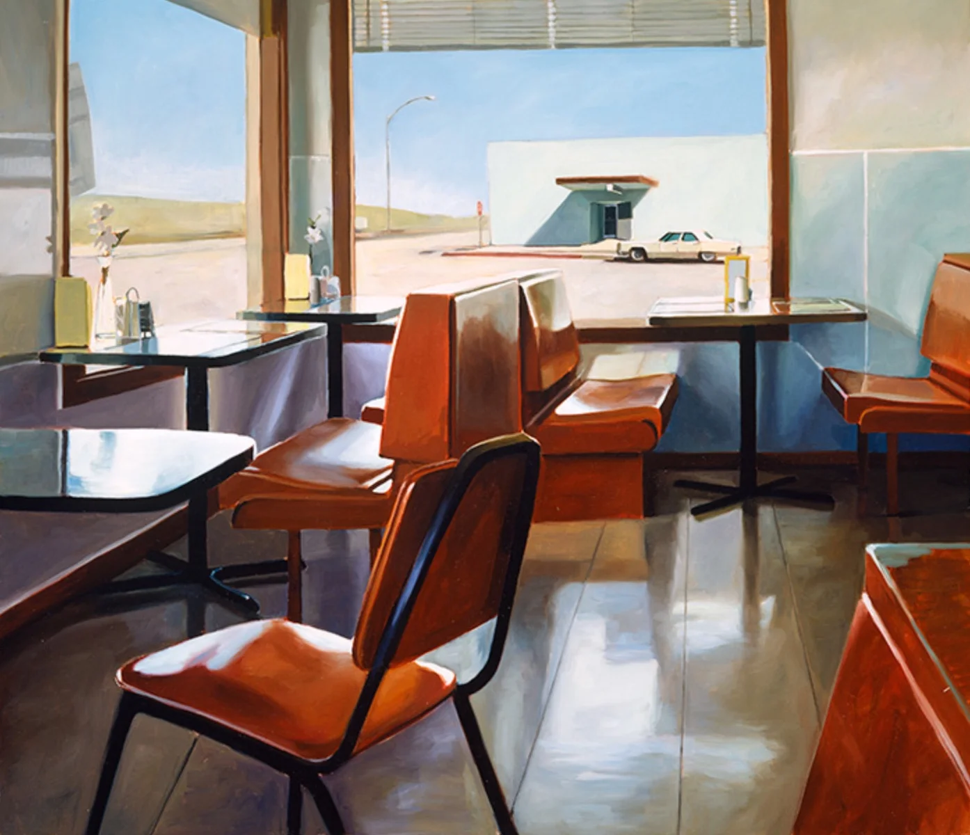 Red Chairs, 26x30 (1997)
