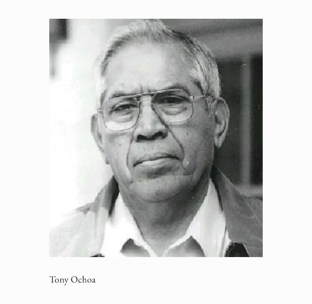 Tony Ochoa: My Past Is Like  A Treasure