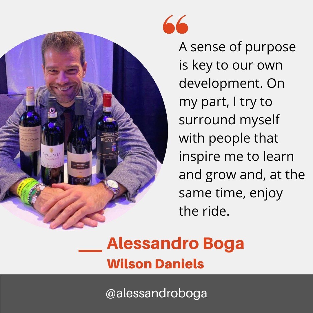 In meet the community we head over the Sunshine State to catch up with Alessandro Boga, (@alessandroboga )Director of Italian Portfolio, Wilson Daniels(@wilsondaniels). One of Alessandro's challenges to wellness is keeping up with deadlines. The pace