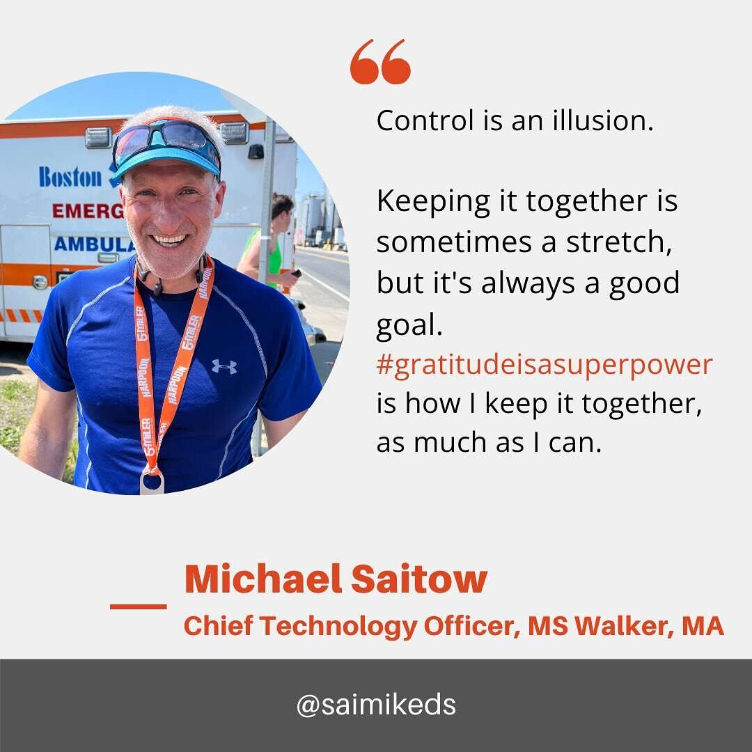 It&rsquo;s Wednesday, and this week, Cathy sits down with Michael Saitow, Chief Technology Officer for M.S. Walker, Inc. to talk all things health, wellbeing, and why #gratitudeisasuperpower
 
A deeply thoughtful leader, Michael shares society&rsquo;