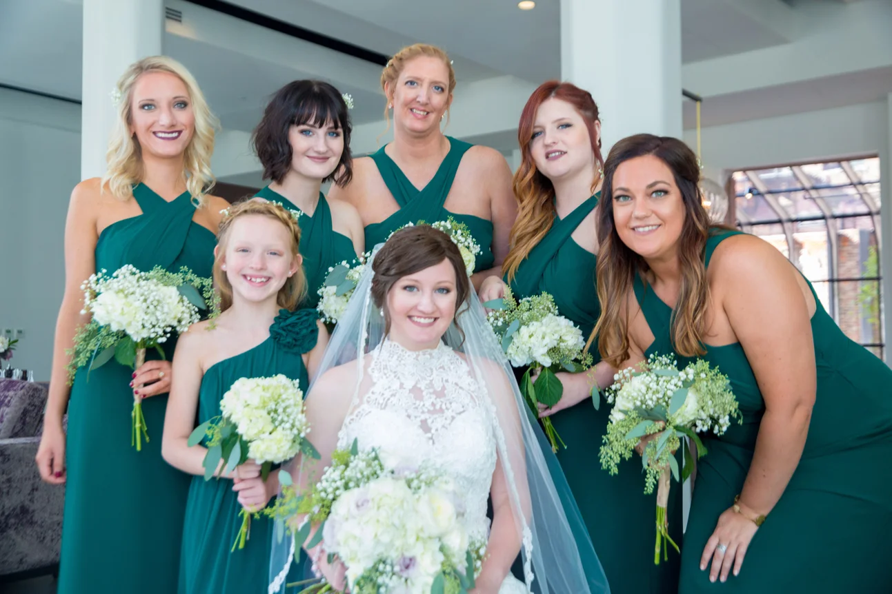 Bride & Bridesmaids