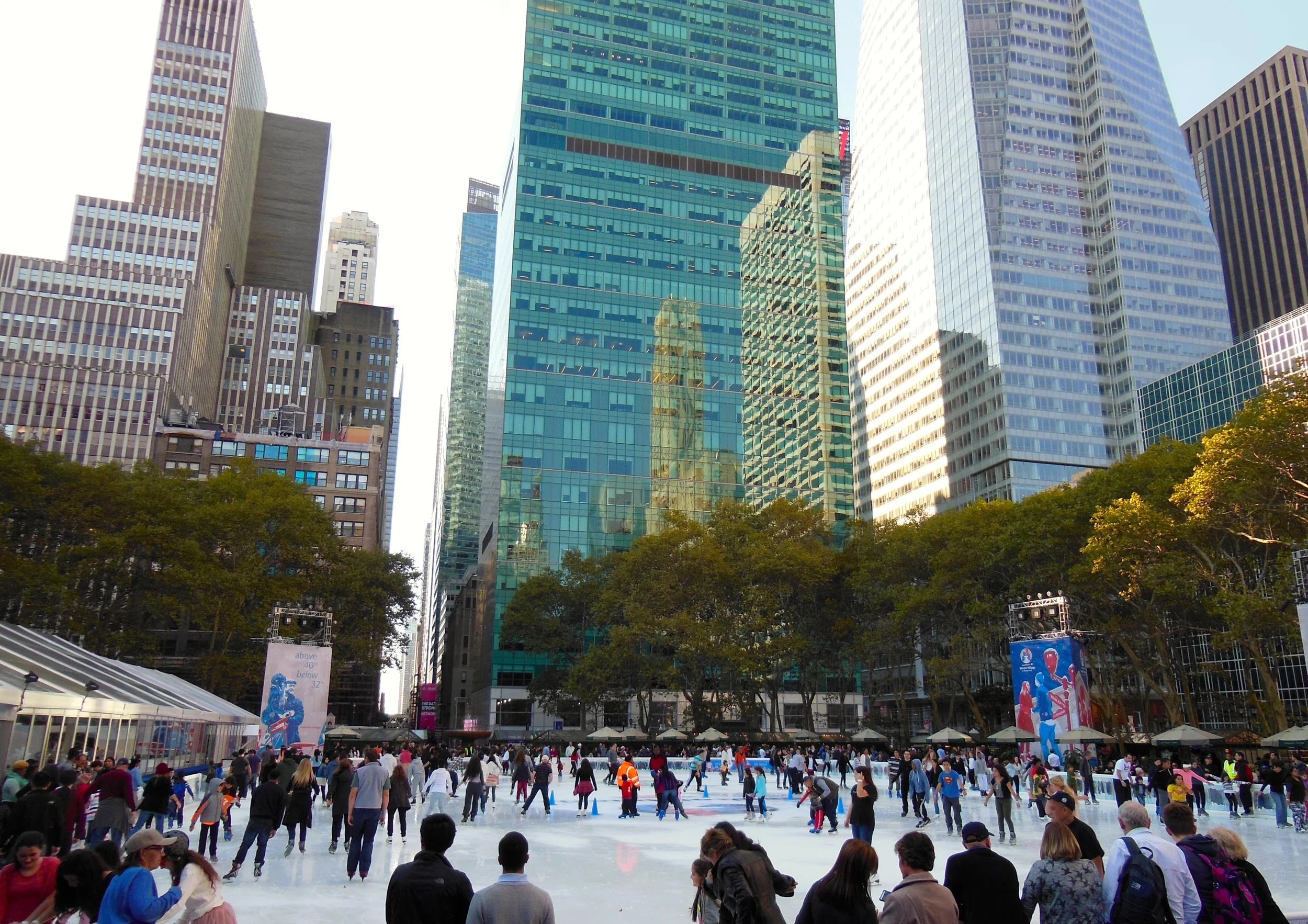 Winter Village no Bryant Park