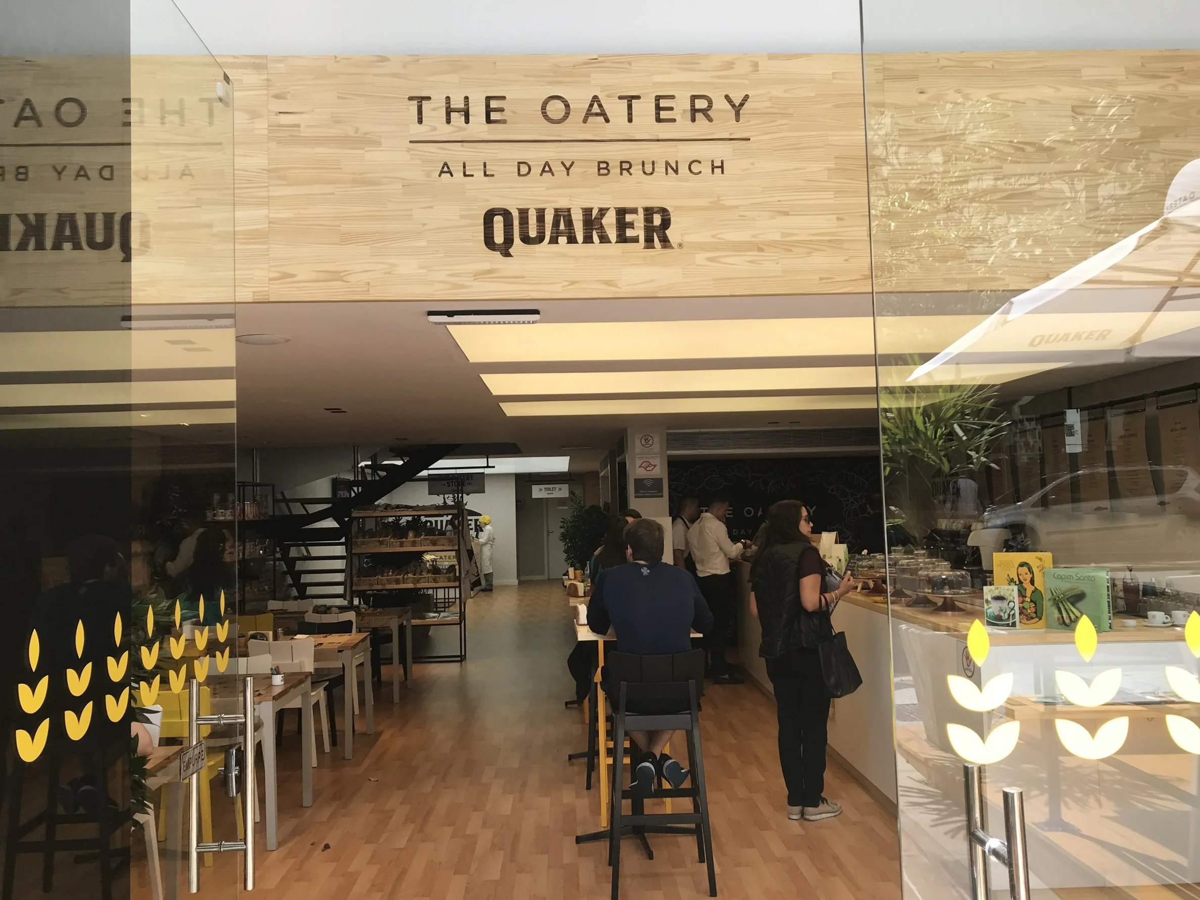 Quaker Oatery Oscar Freire e a tendência dos restaurantes pop up
