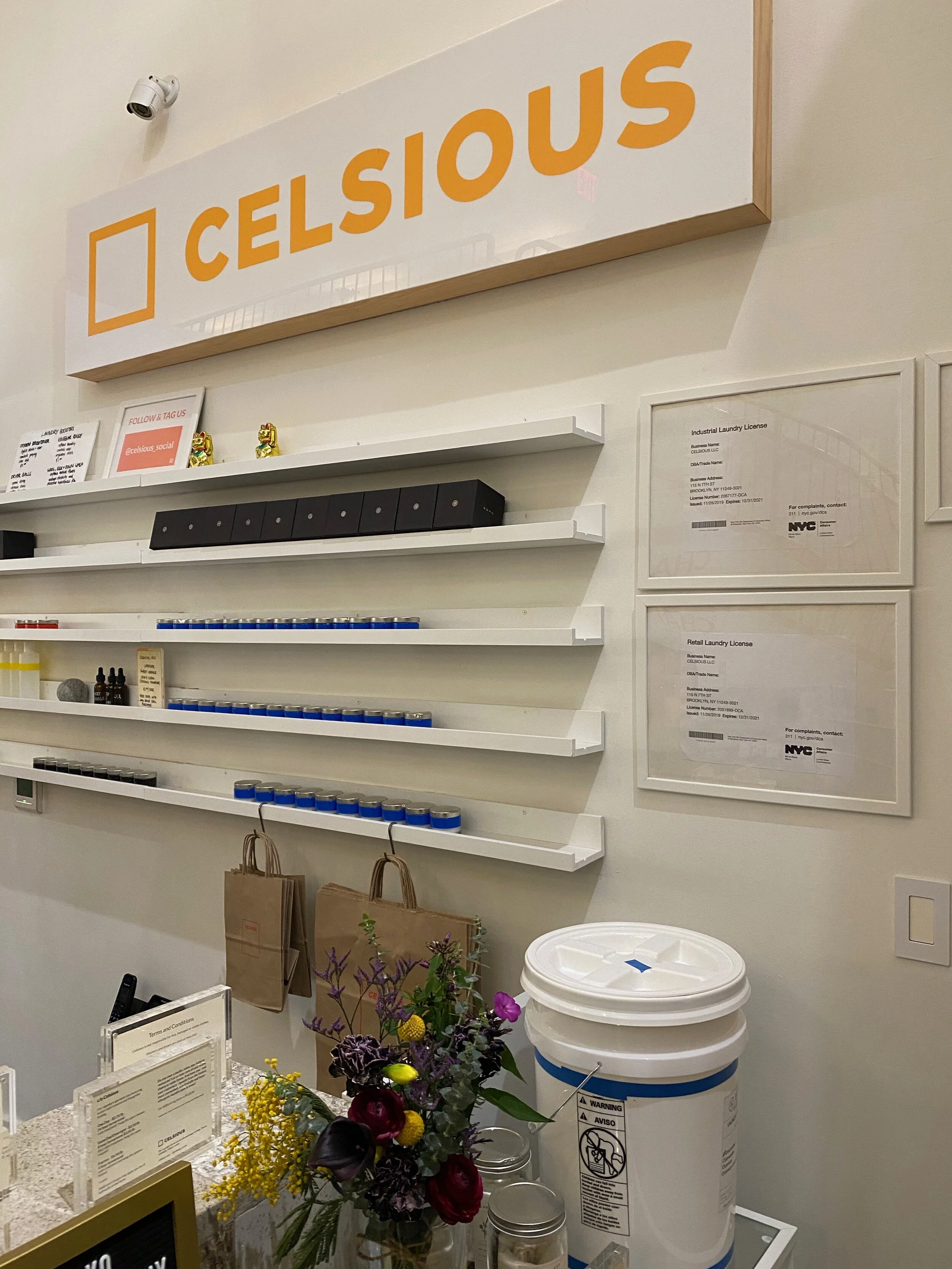 Celsious Social: lavanderias self-service