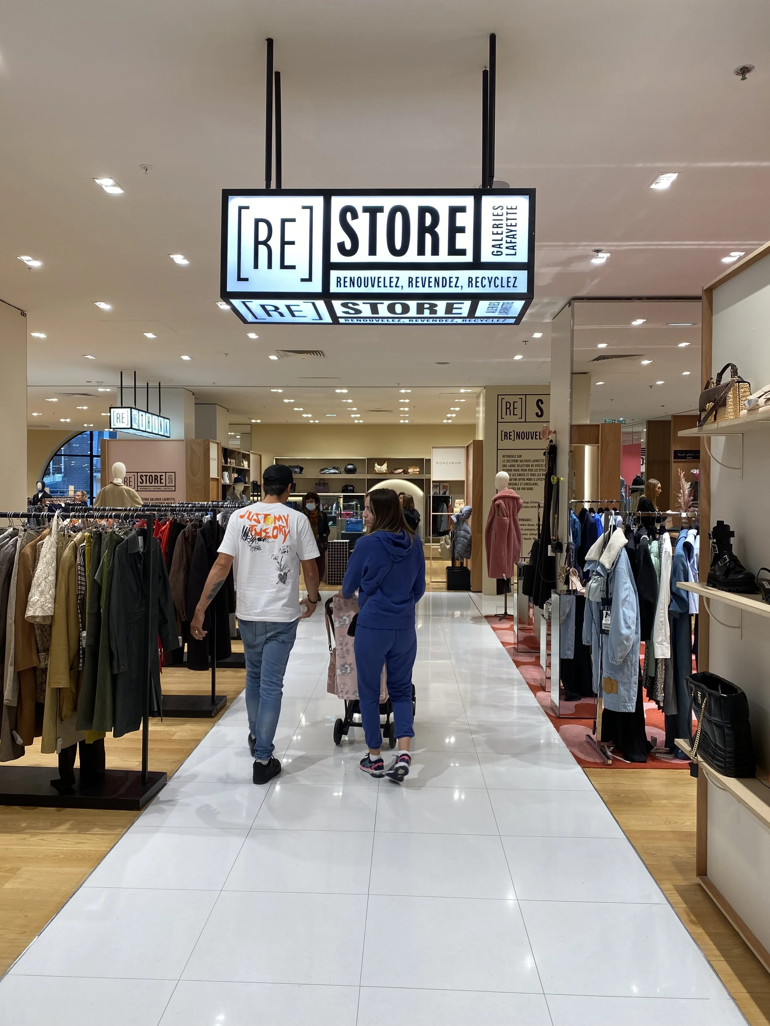 Galeries Lafayette [Re]Store: o mercado de segunda mão na maior loja de departamento da França