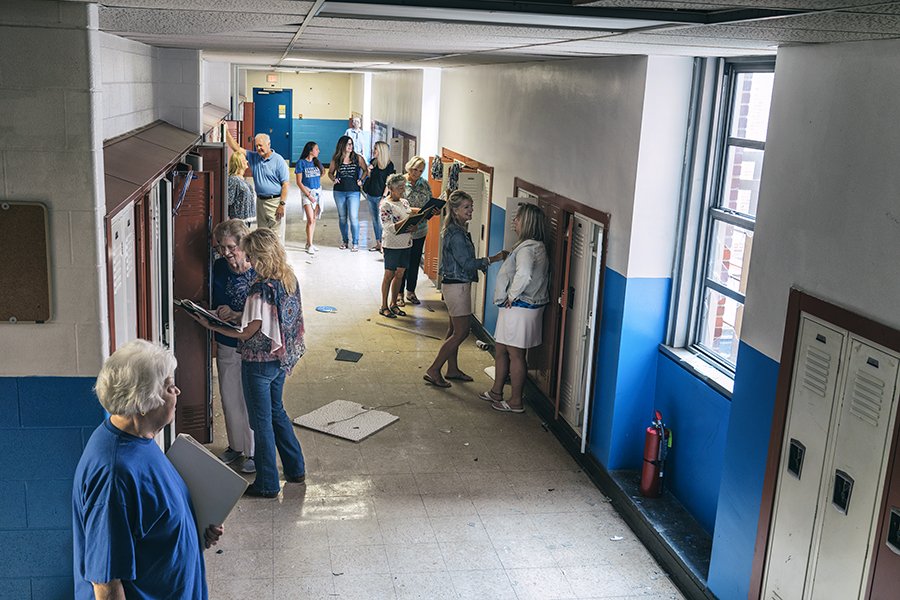 Hallway Between Classes