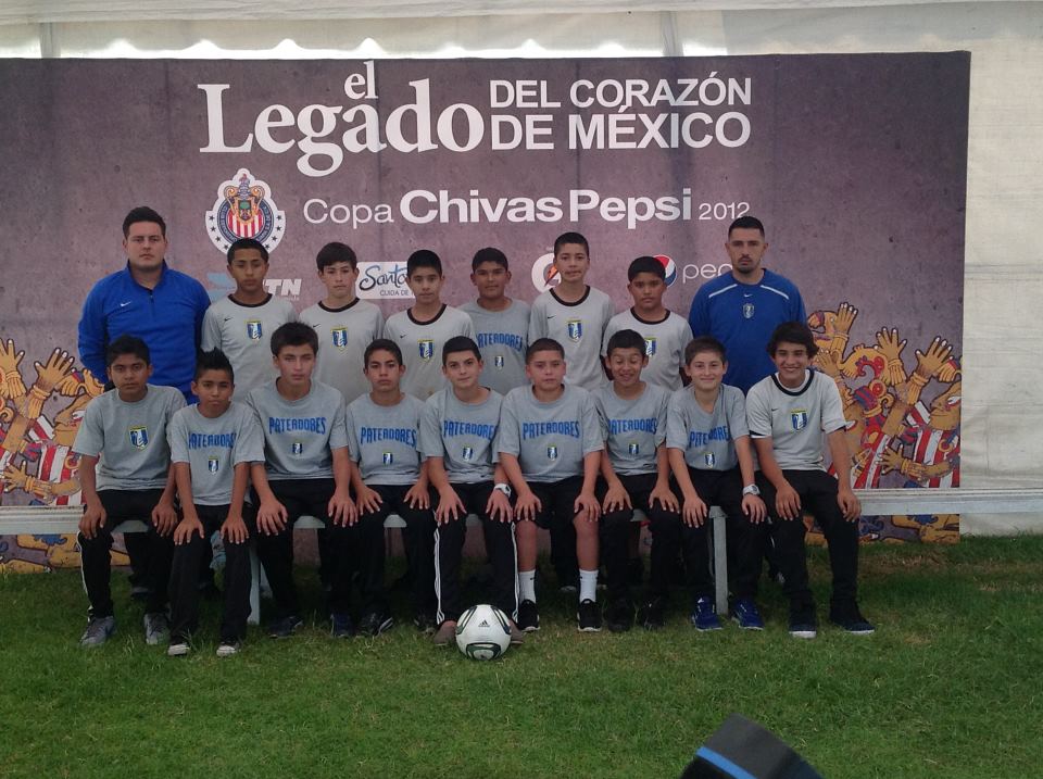 Pateadores playing in MExico in the COPA CHIVAS PEpsi 2012