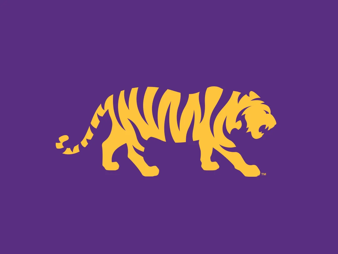 LSU Tiger Wearables Logo Design