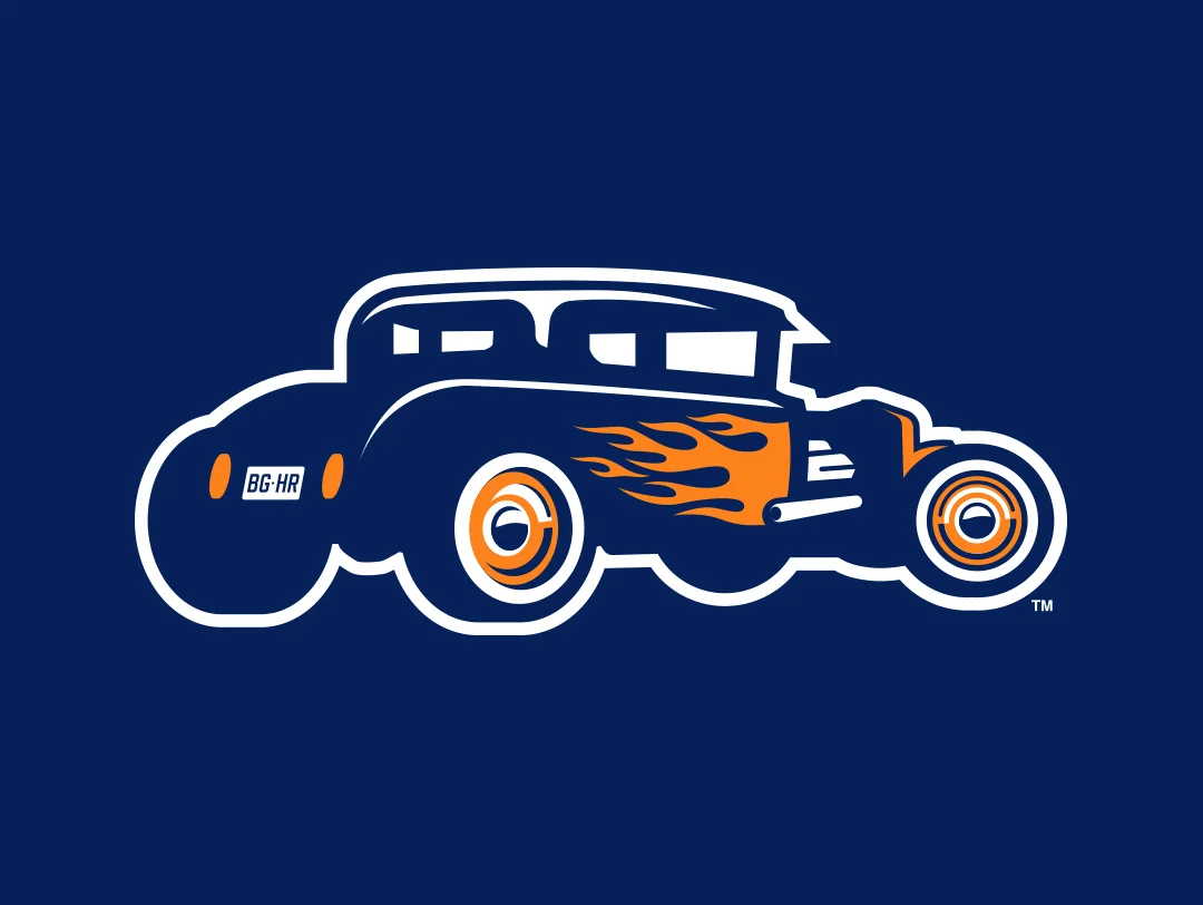 Bowling Green Hot Rods Concept Tertiary Mark