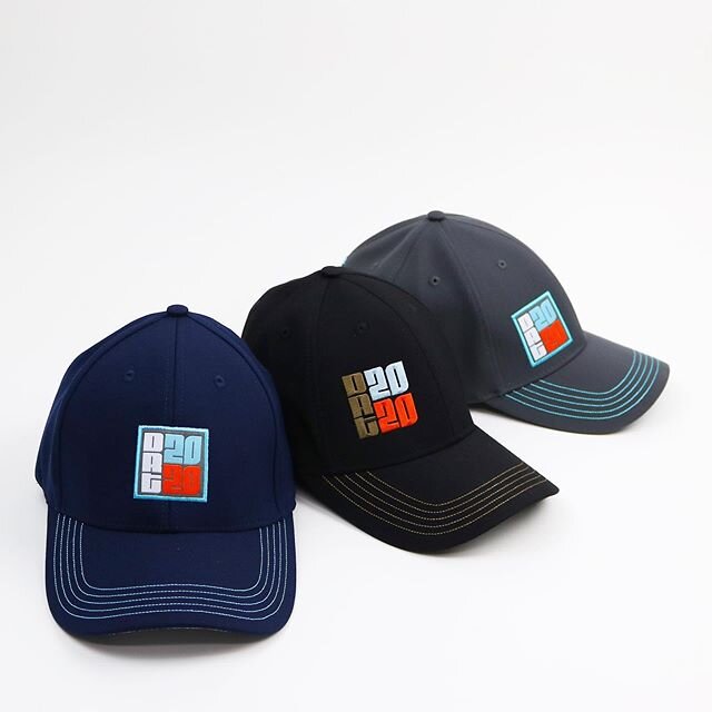 DRT Tech Twill Hats with Custom Under-Bill.  #finnryandesign #dasrenntreffen