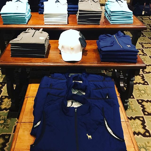 A small sampling of the 2020 Players Club Collection. In the Clubhouse @tpcsawgrass. Get the Goat before it’s gone for another year! #finnryandesign #theplayers #theplayersclub #tpcsawgrass #goat