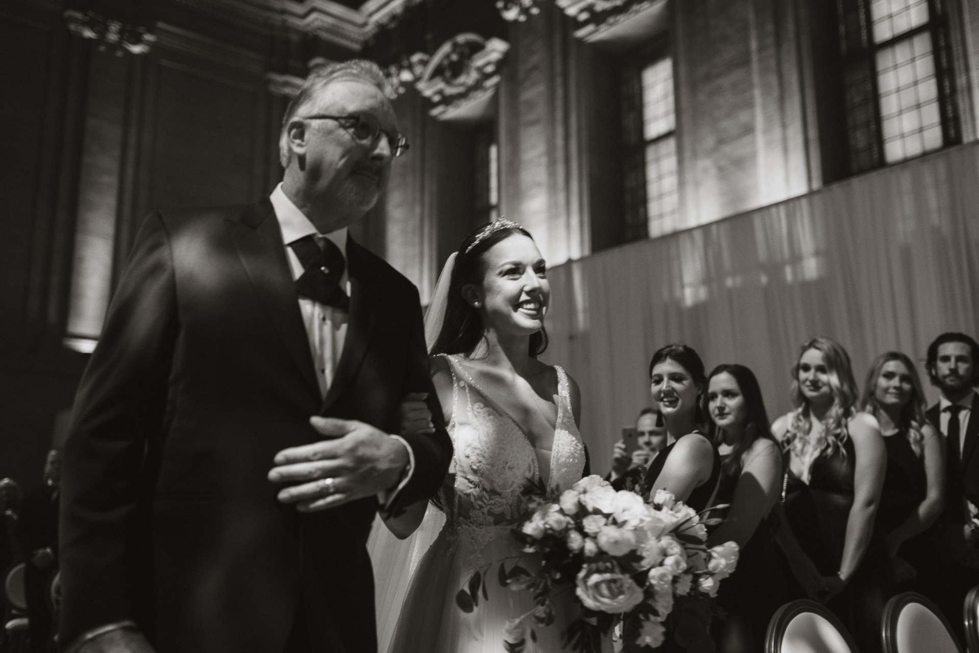 Theatre St James Montreal Toast Events Wedding Ceremony