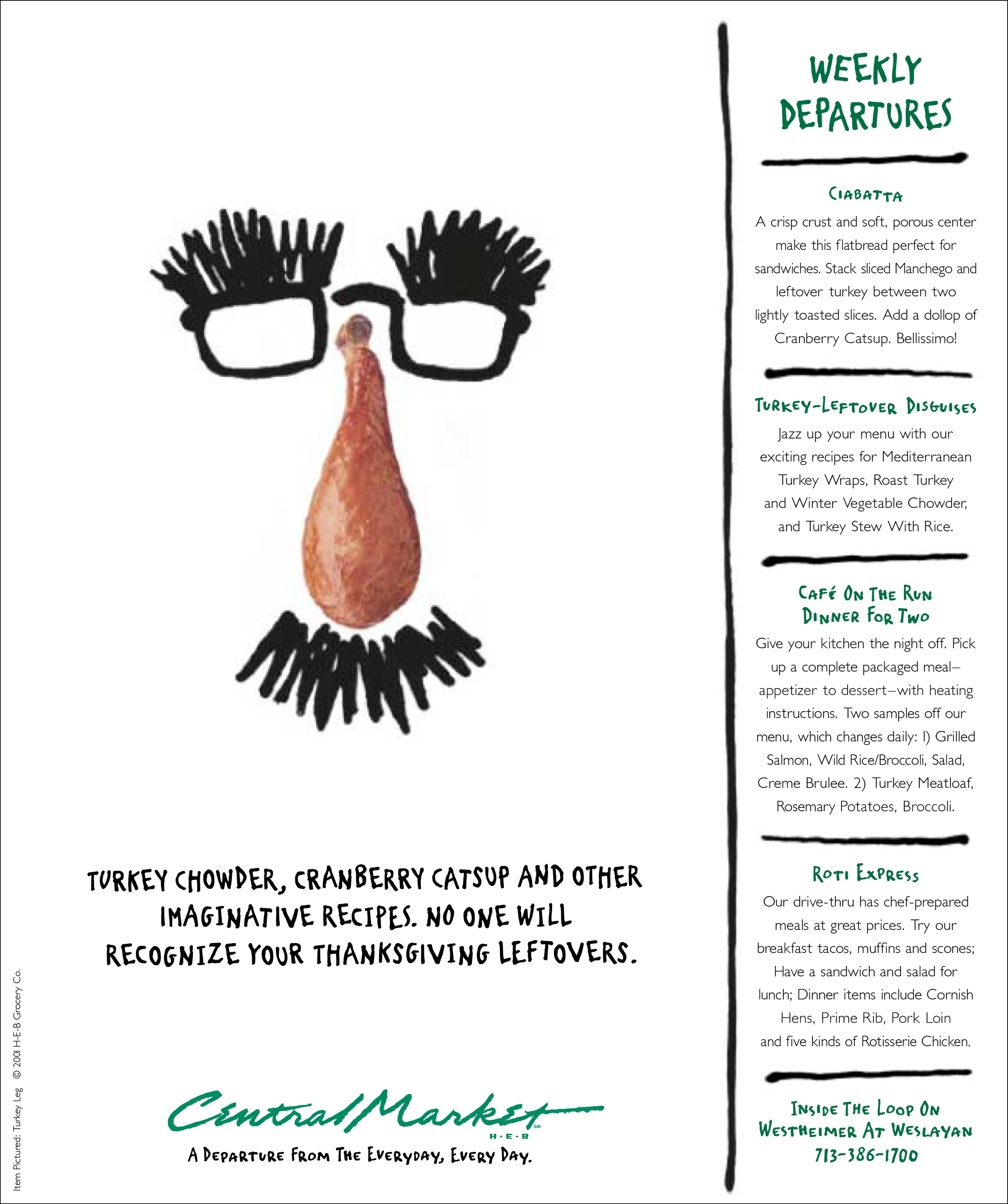 Weekly Specials, ROP