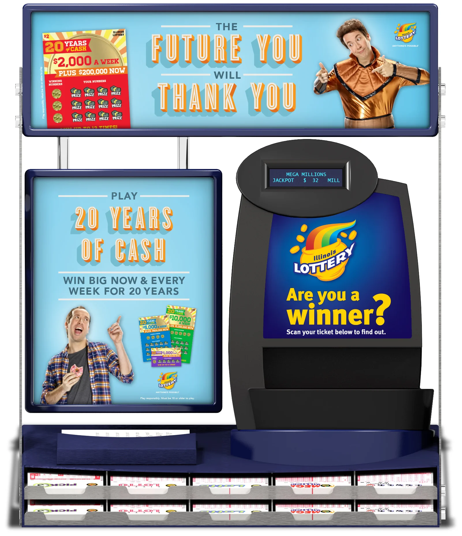 C-Store Counter Unit POS