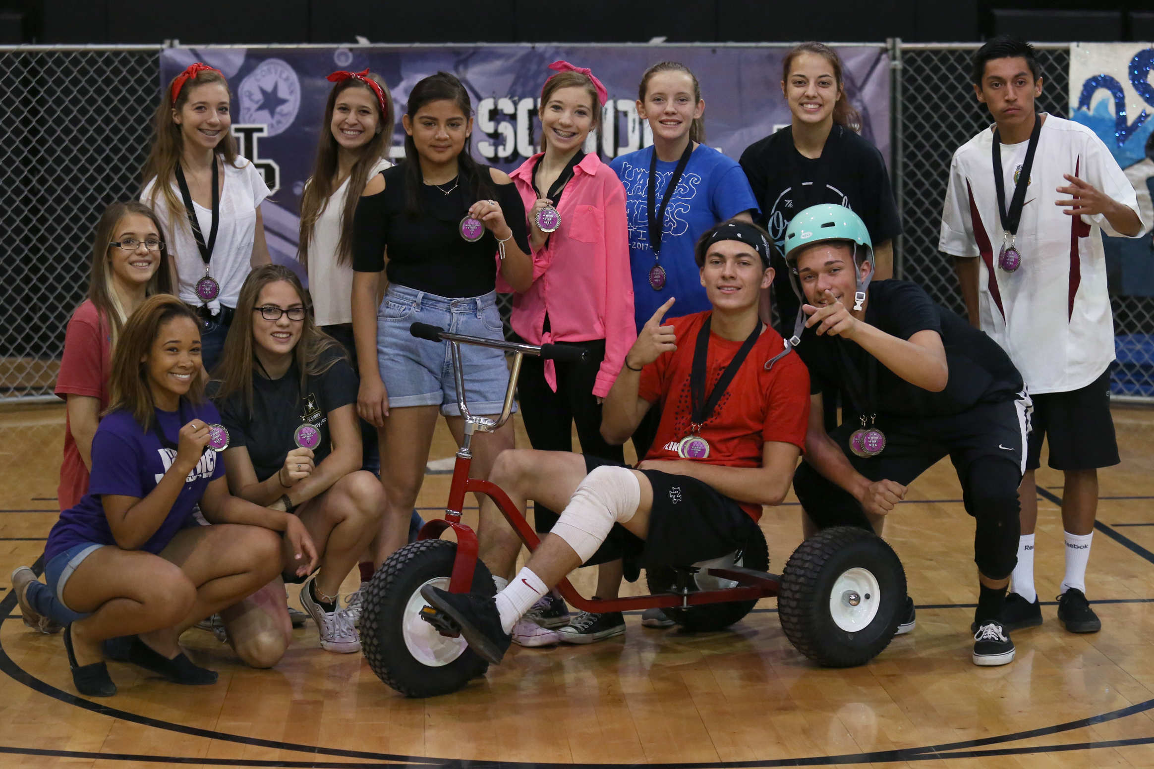 Seniors win Tricycle Taxi Challenge