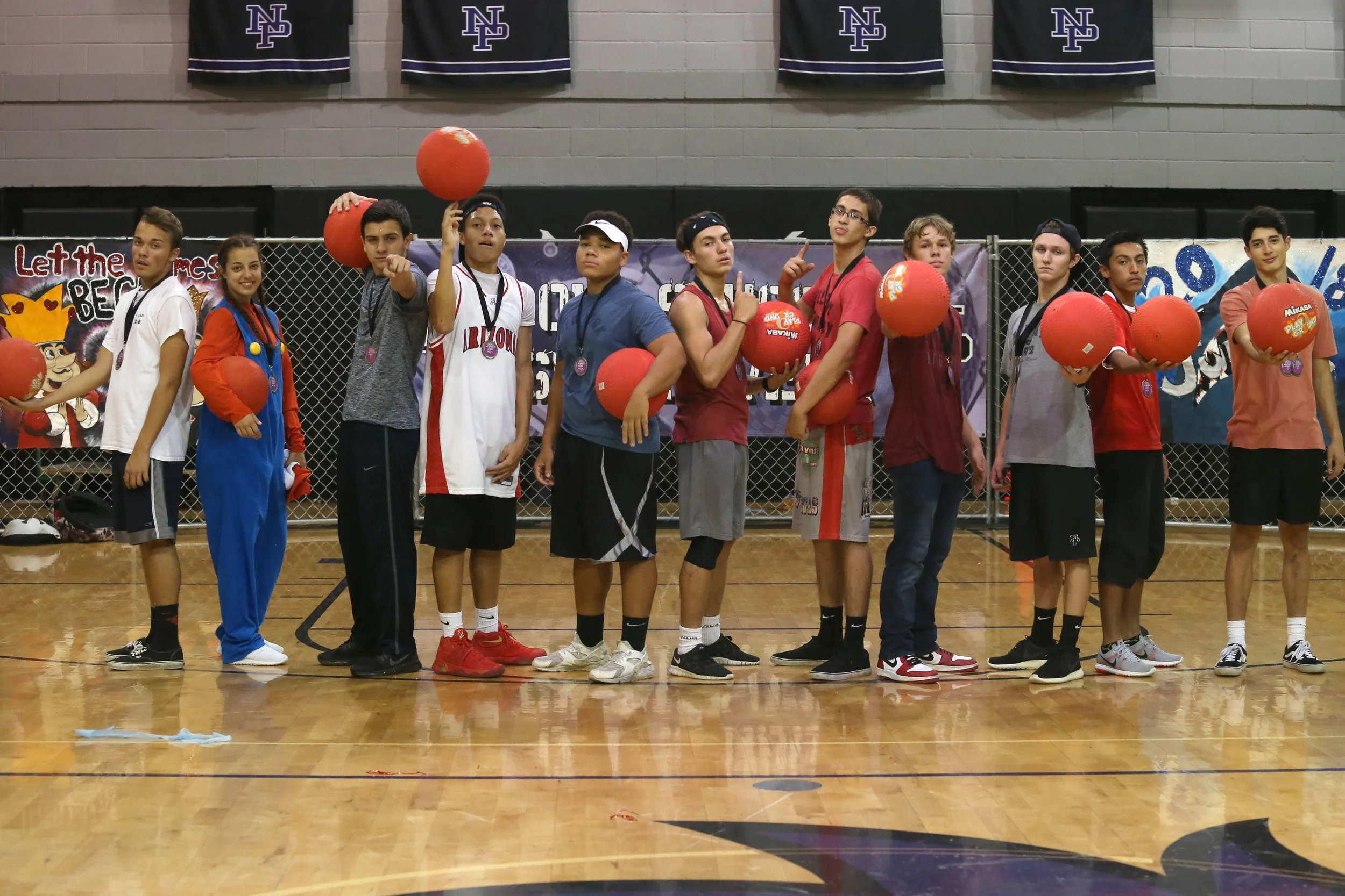 Seniors win Dodgeball Competition