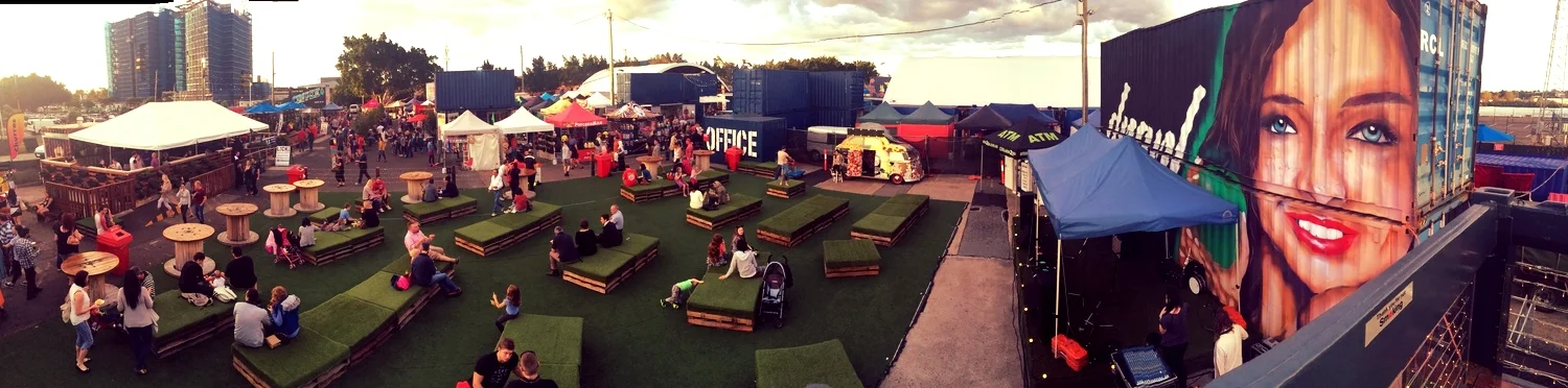 Eat Street Markets , Brisbane, Australia. Photo ©2014 Caroline Ingalls