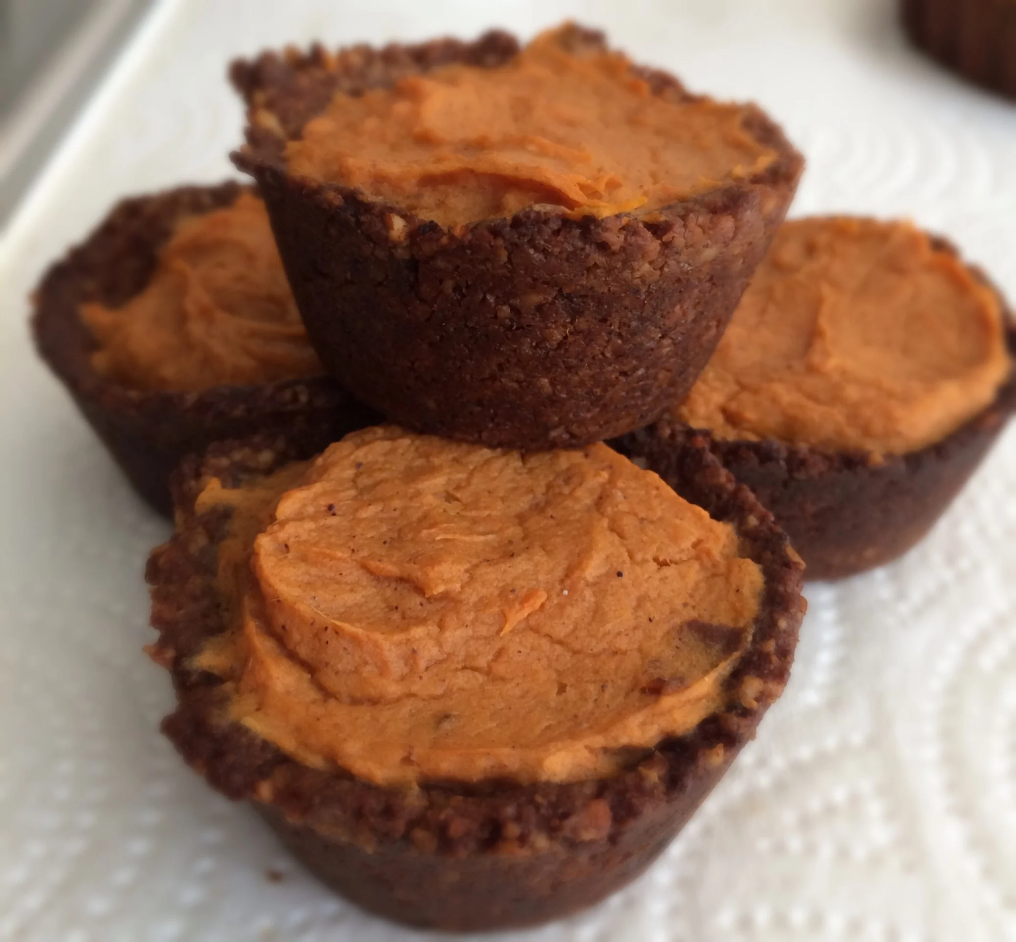 Mini sweet potato pies