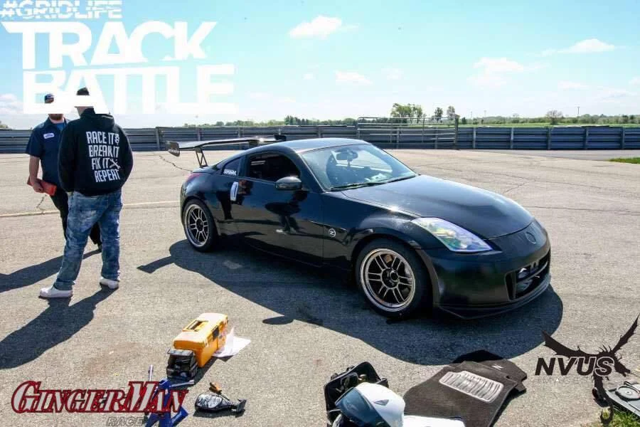 Corey's 350z is a relatively new comer to Trackbattle but with a well prepped 350Z, He should put down some impressive lap times. 
