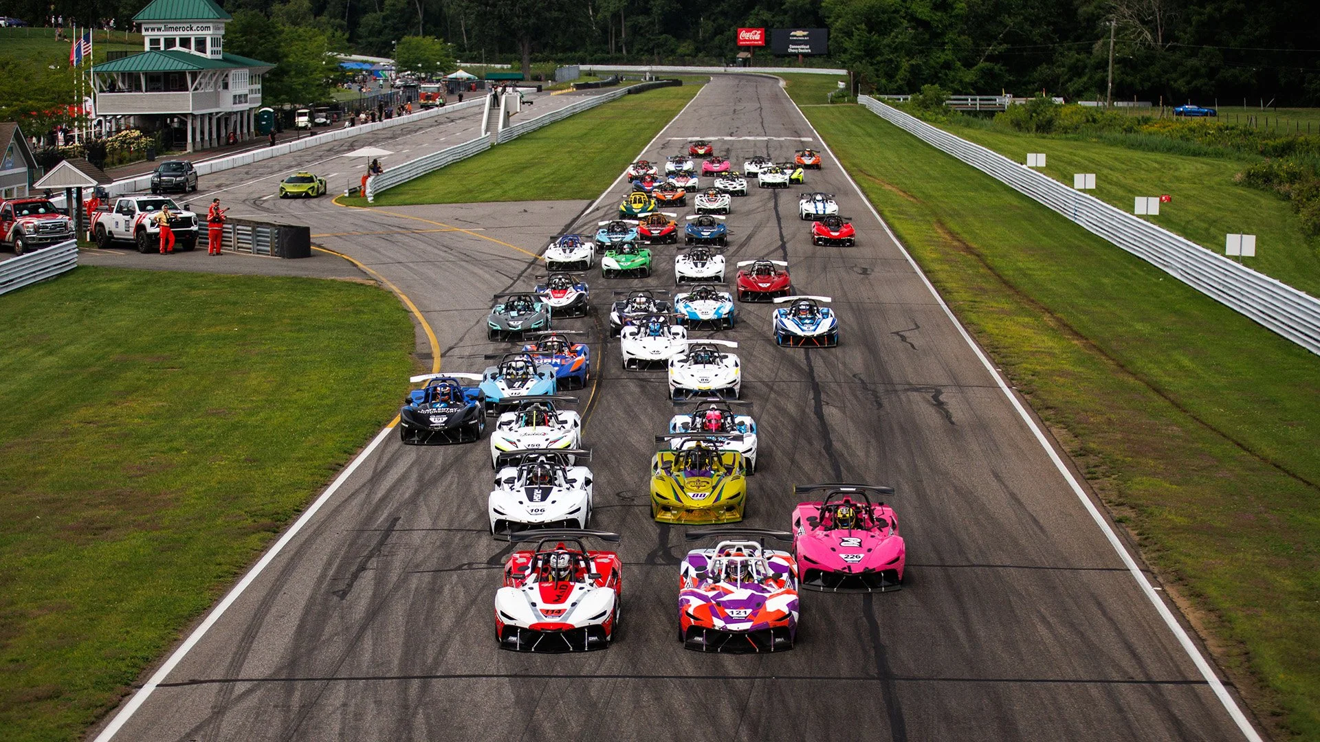 Record Crowd Visits Lime Rock Park for Entertaining GRIDLIFE Circuit Legends