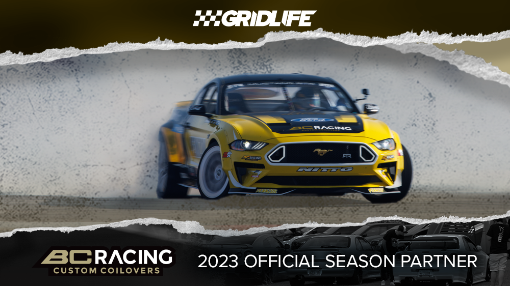 BC RACING RETURNS AS OFFICIAL SUSPENSION PARTNER OF GRIDLIFE DRIFT. — # ...