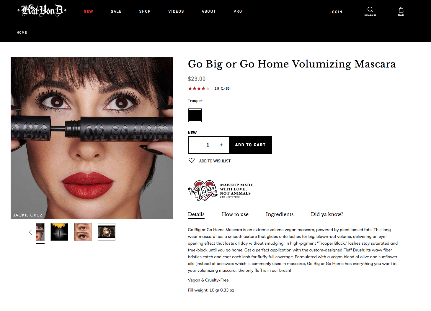 Client: Kat Von D Beauty