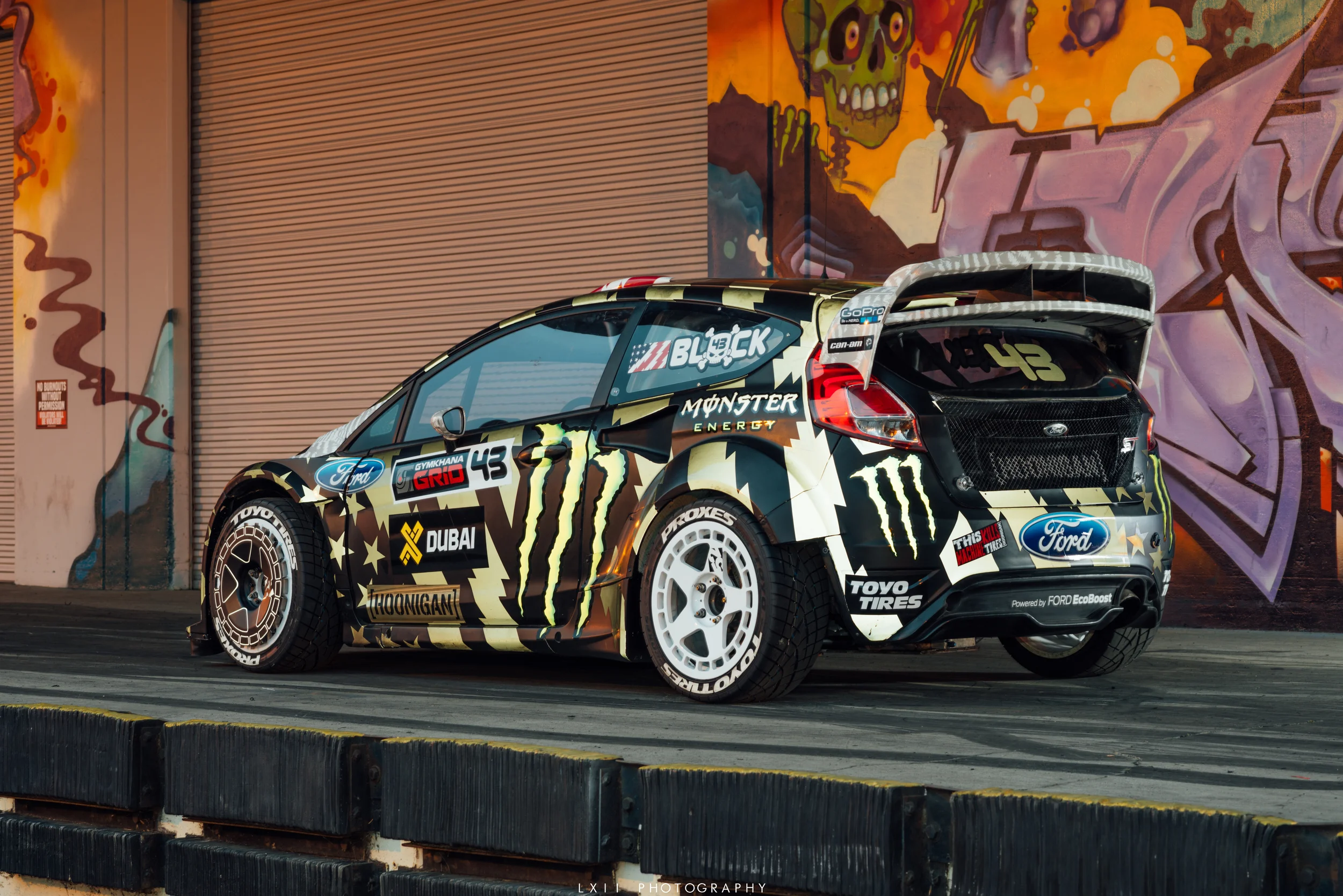 Ford fiesta gymkhana