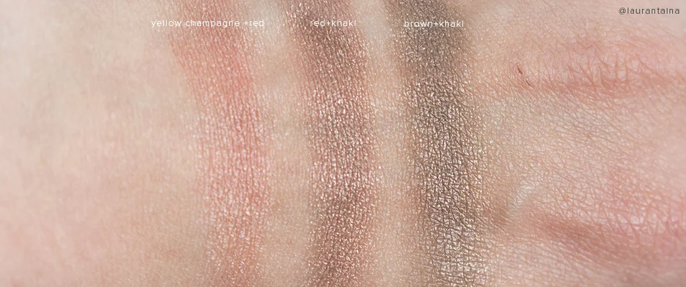 SUQQU Rengazome swatches