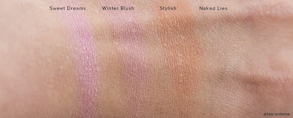 Addiction by Ayako blush swatches