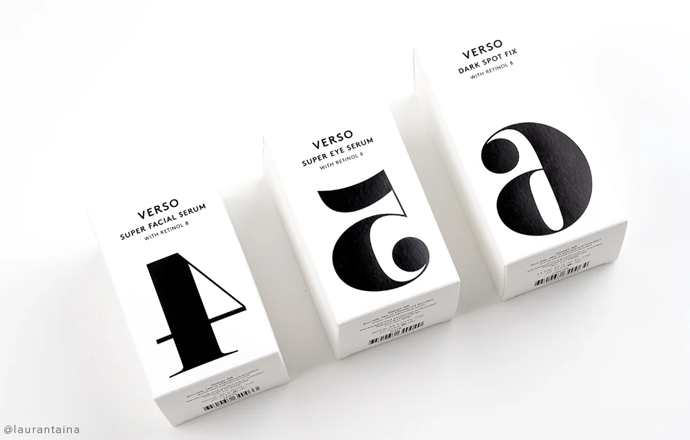 Verso Skincare Line