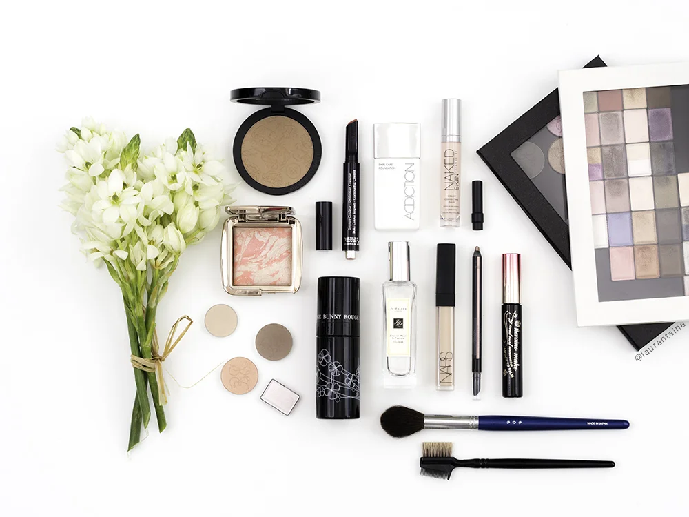 Beauty flatlay