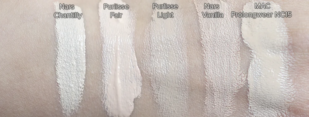 Purlisse BB Cream Swatches | Laura Loukola Beauty Blog