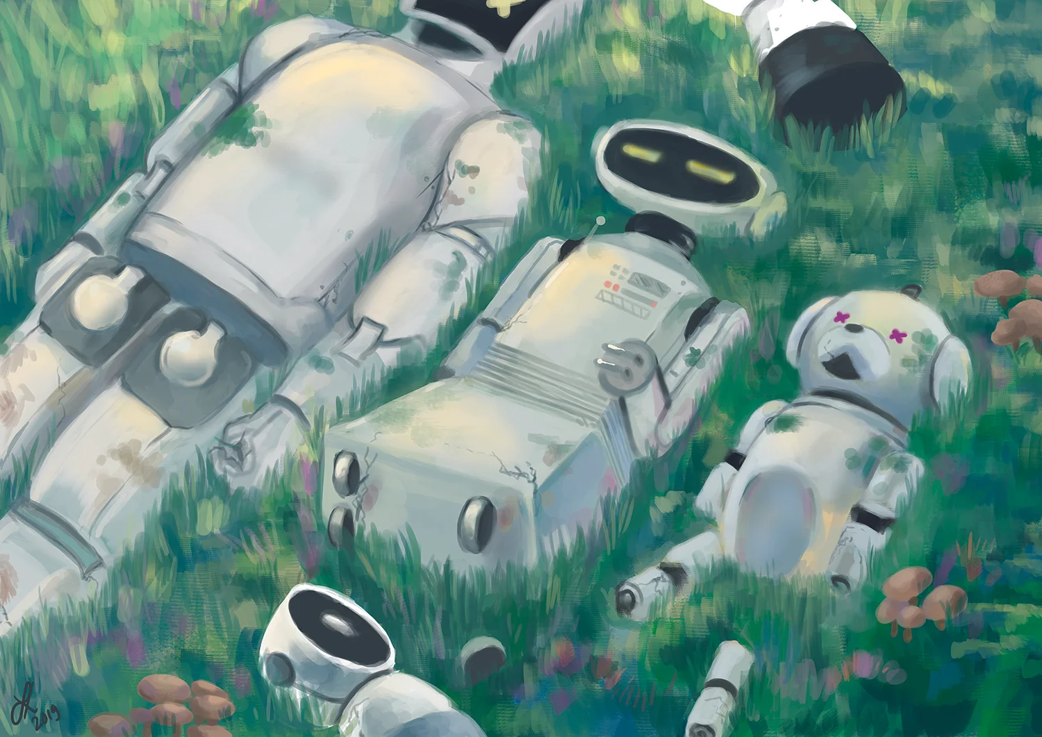 Death of Home Robots (Skrolli magazine 19/01)