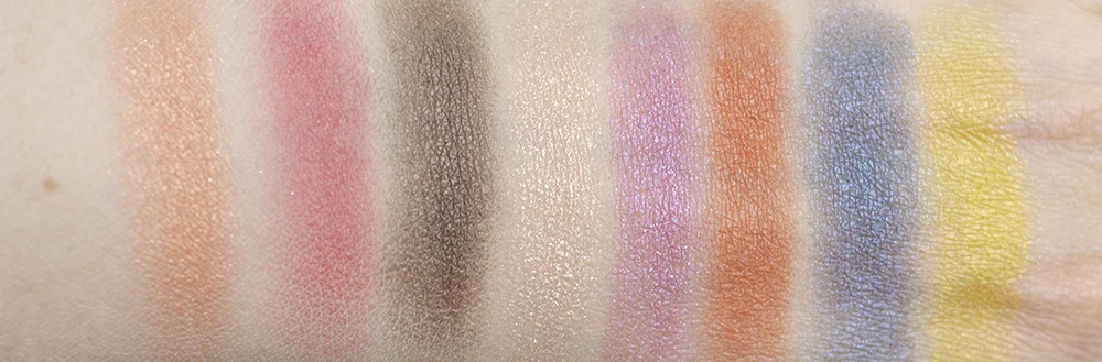 SUQQU UK Urban Prism Eyeshadow Compact Swatches | Laura Loukola Beauty Blog