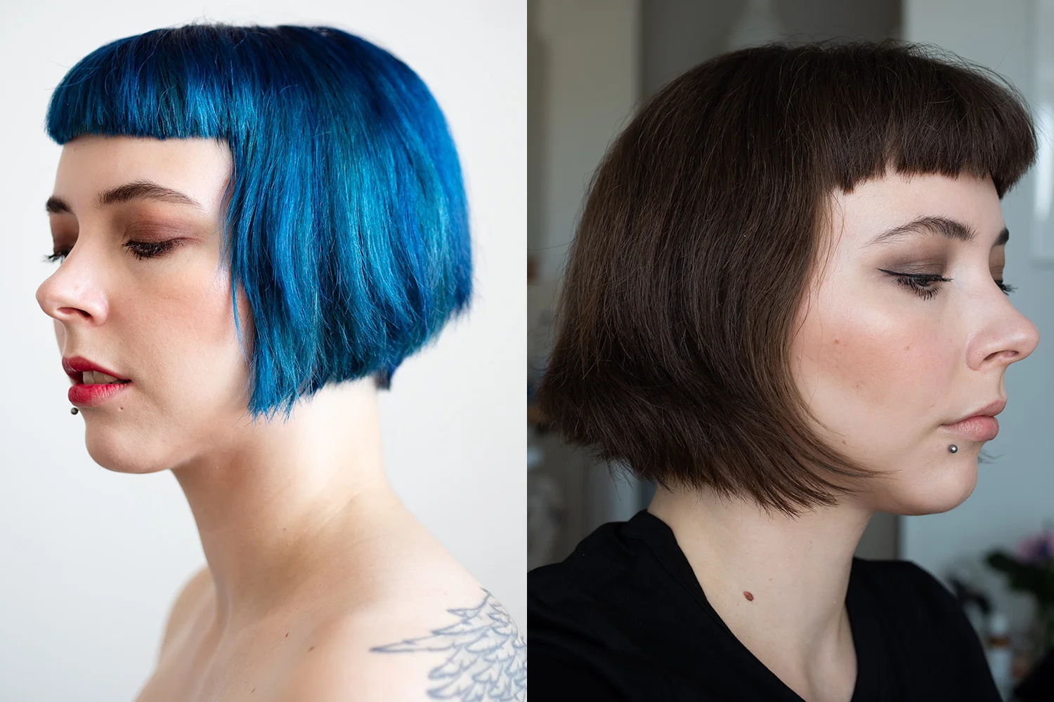Epic Hair Transformation to Blue Bob | Laura Loukola Beauty Blog & Dandy Hair Salon Helsinki