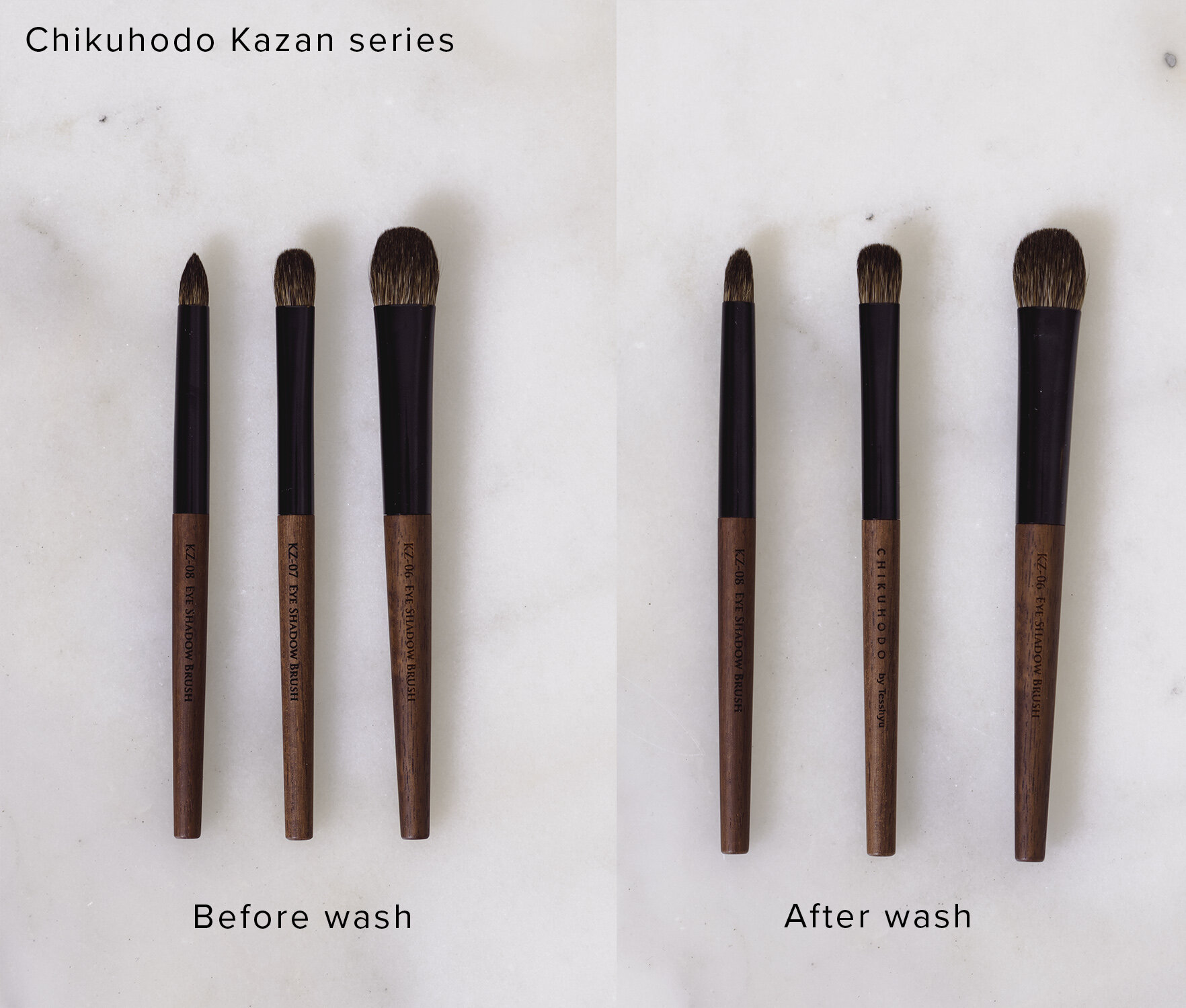 Chikuhodo Kazan Eye Brushes Review — Laura Loukola