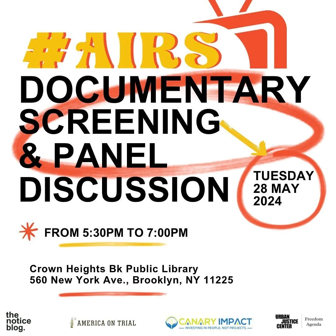 Come to a FREE Short Documentary Screening and Panel Discussion on the exploitation in Incarcerated Reality TV Shows w/ America On Trial, and @thenoticeblog 

You&rsquo;ll get to see my latest documentary producing work, AND learn about how we can st