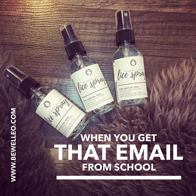 We be spraying, combing and braiding up in here! And sharing the love with others...made up a handful of these for other parents/teachers...KILL ALL THE LICE!!! #bewelleo #lavender #melaleuca #prevention