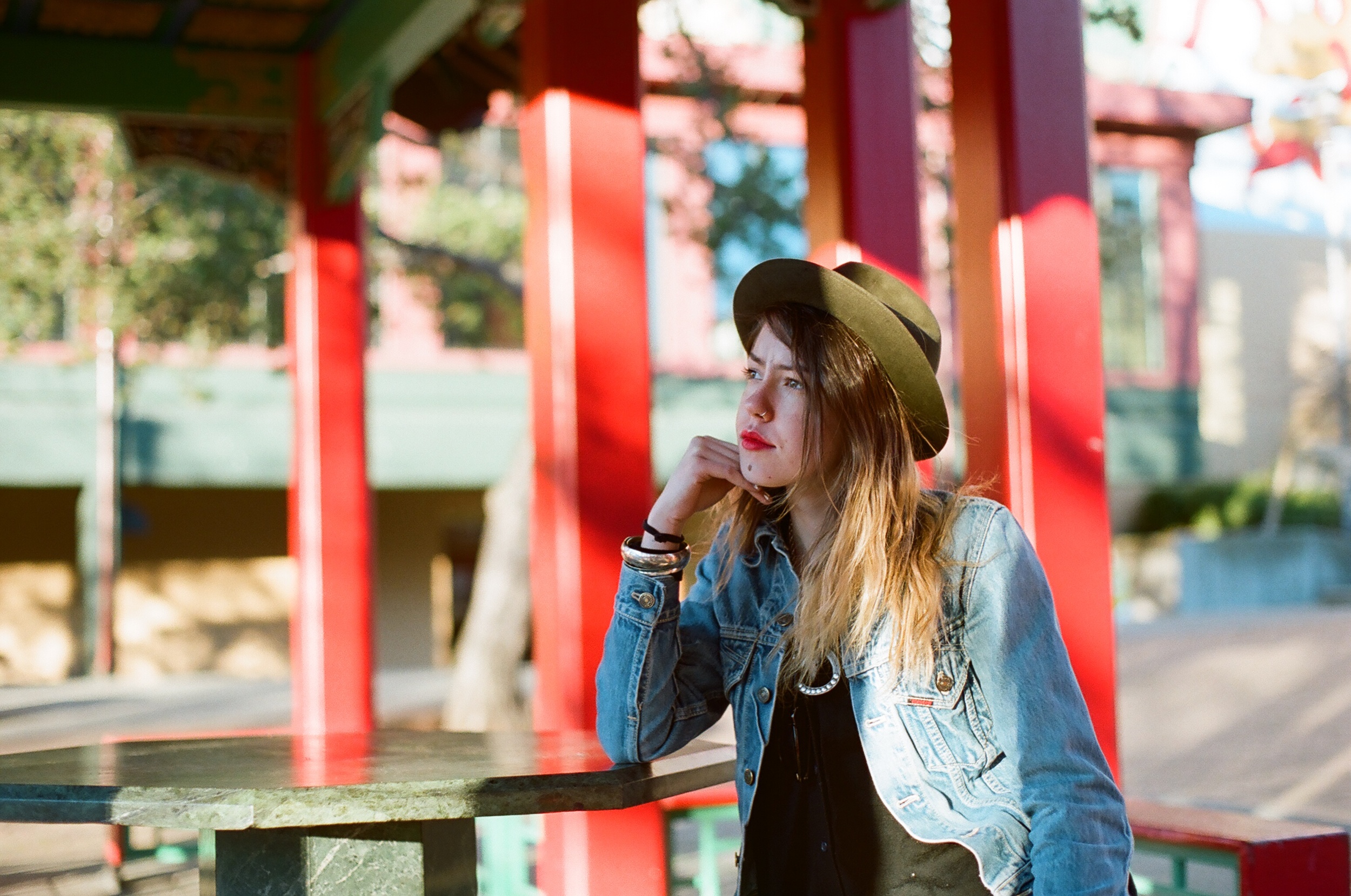 Lost in thought.