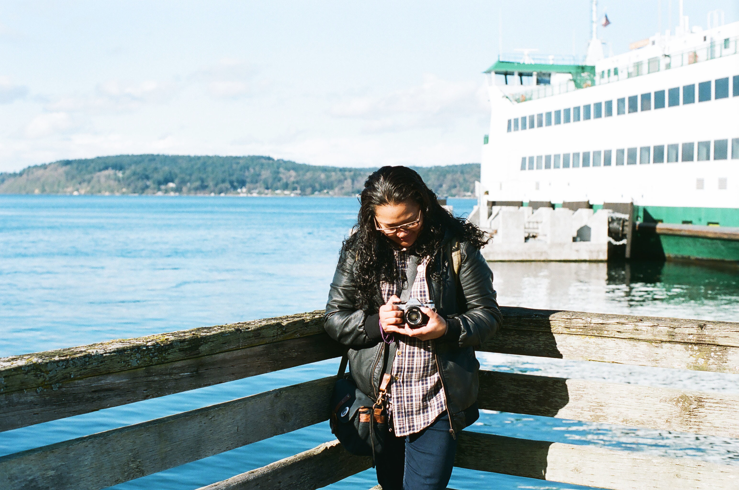 Erika Mae is most comfortable behind the lens, but, I mean, c'mon!