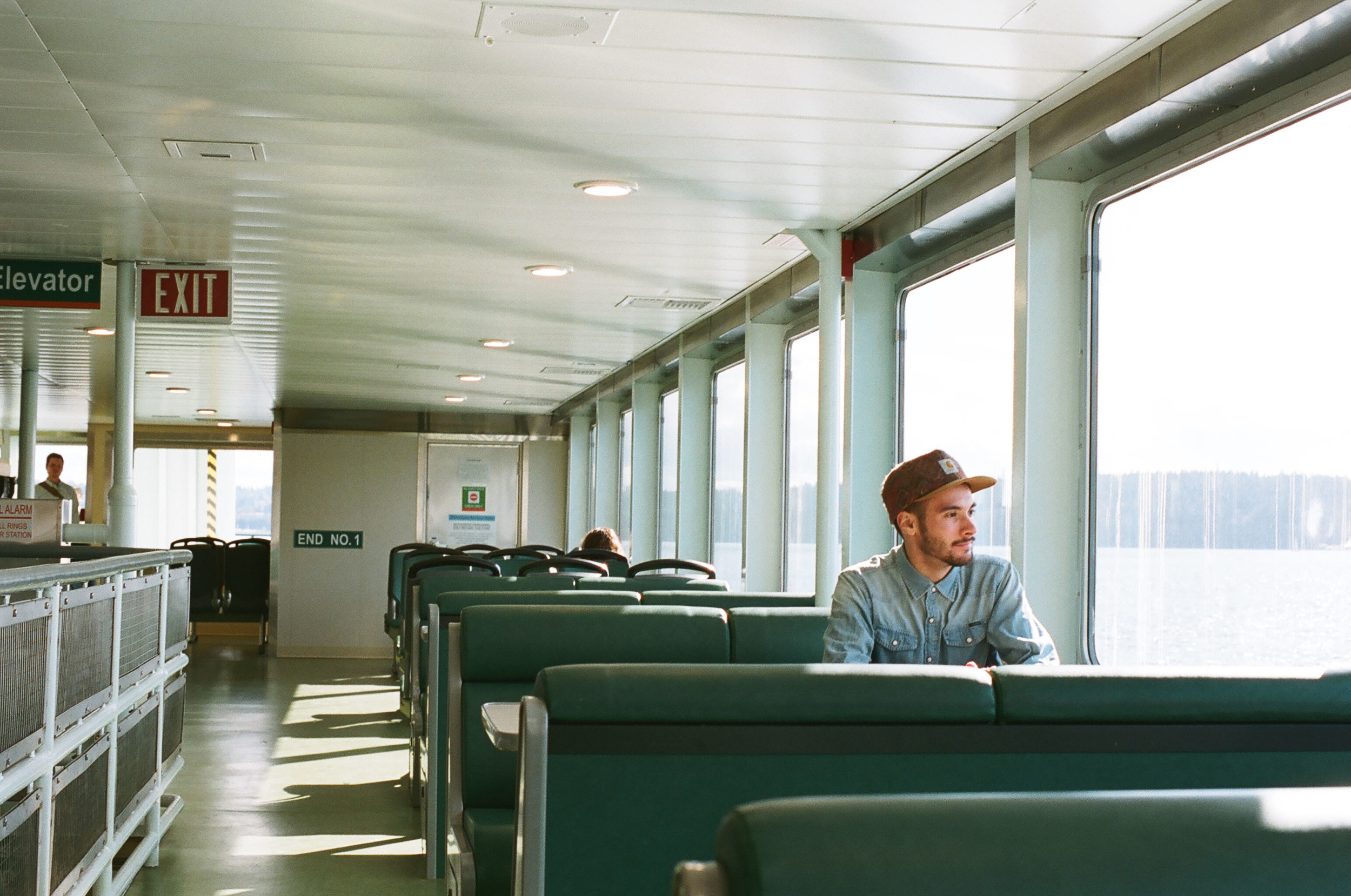 Ferry rides are good for thinking.