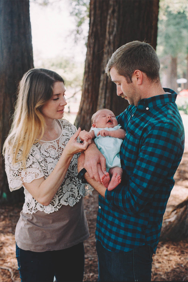 John Mark, Rahel & Baby Eleanor