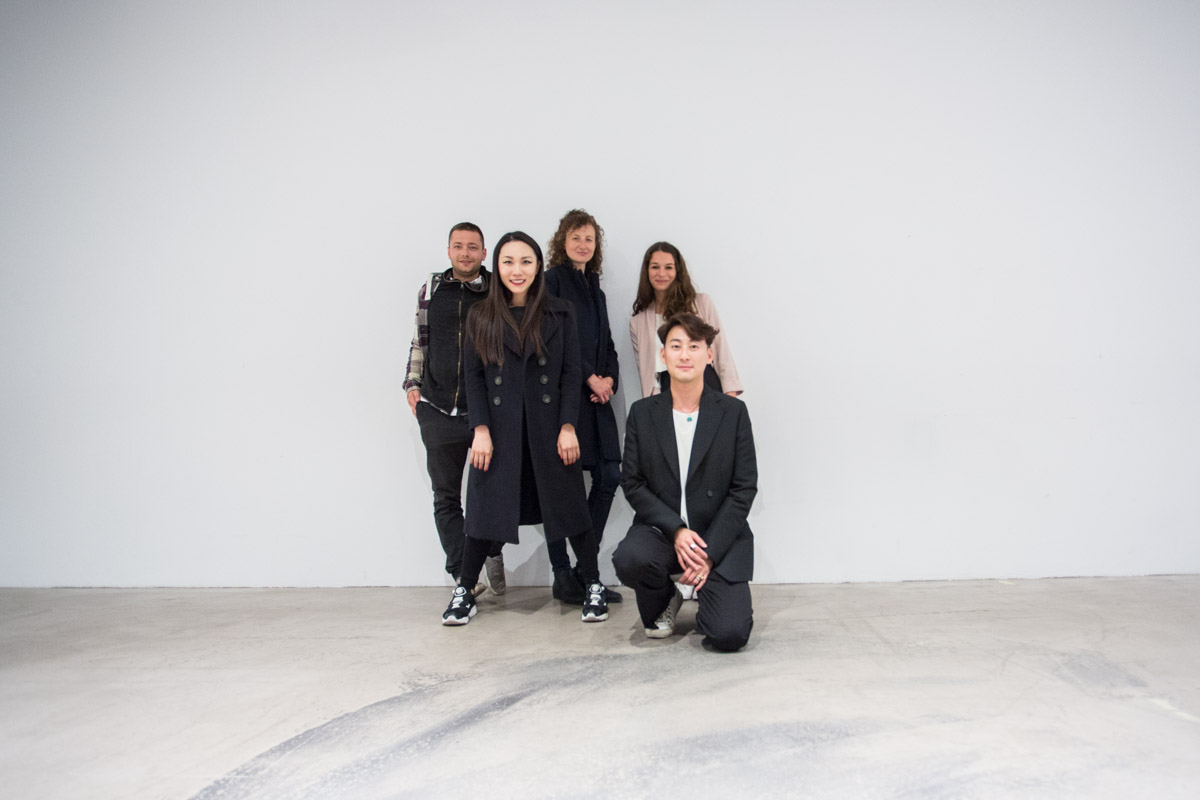 From left to right: Filip Kacalski, Madi Chen, Monika Ustyniak, Clémence Lerondeau and Damur Huang in CIFF47 Copenhagen.