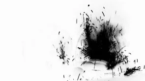 Still Life with Fruit Two Baskets and One Blue Bottle