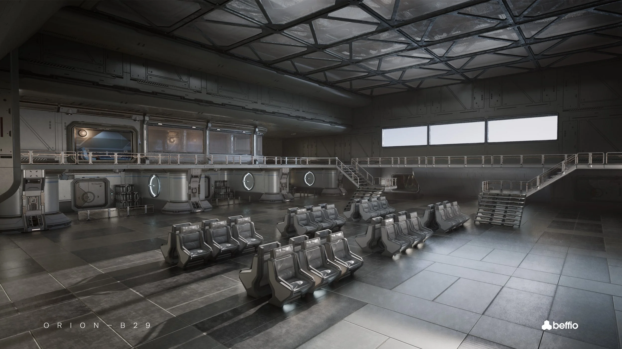 Orion B29 Pack — Real Time 3D Assets by beffio studio