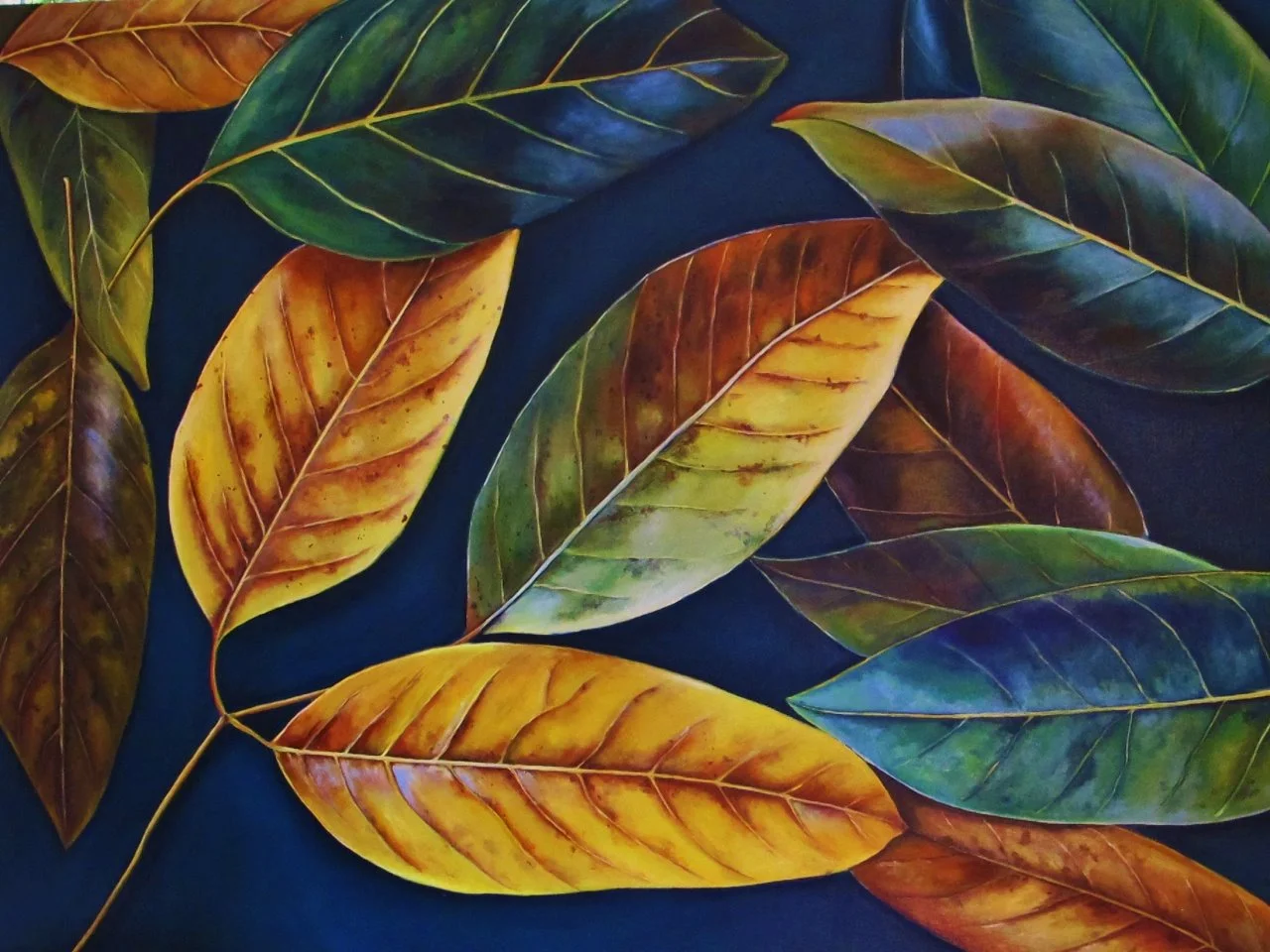 Erythrina , 2014 Oil on canvas, 36 x 48 inches