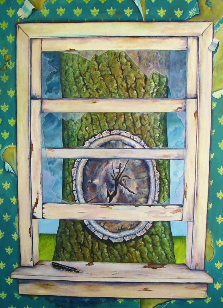 Leviathan Tree , 2013 Oil on canvas, 40 x 30 inches
