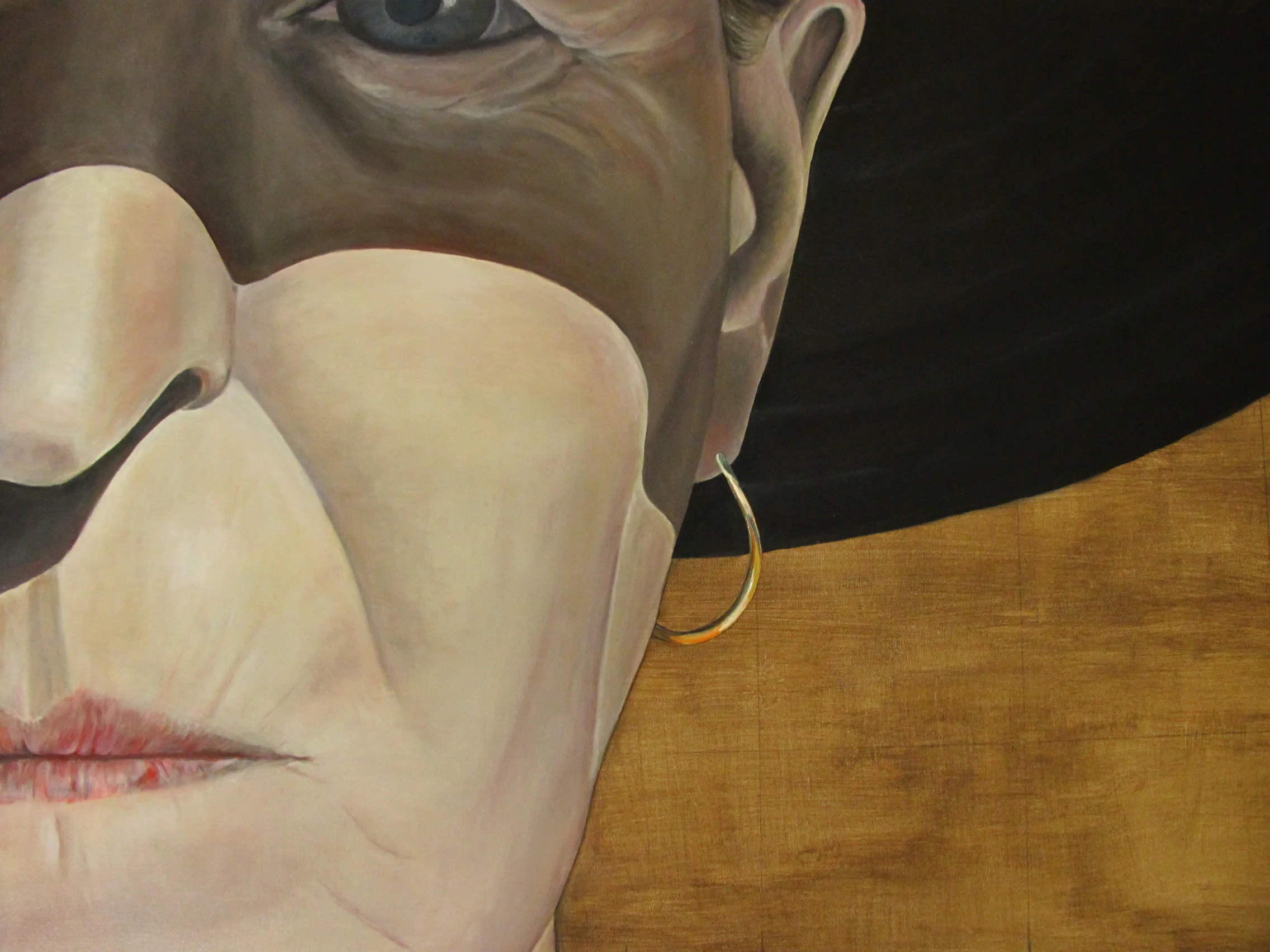   I Was There , 2012 Oil on canvas, 36 x 48 inches 