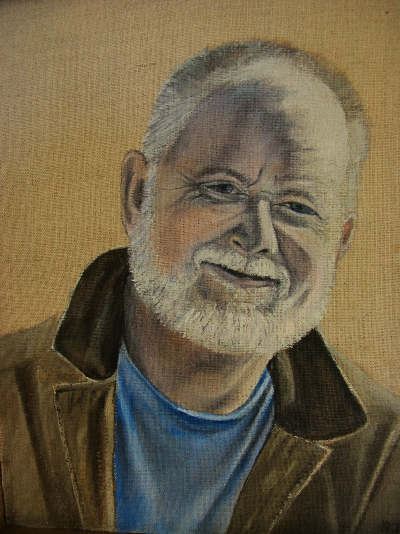   Fred, for Patty , 2012 Oil on linen, 10 x 8 inches 